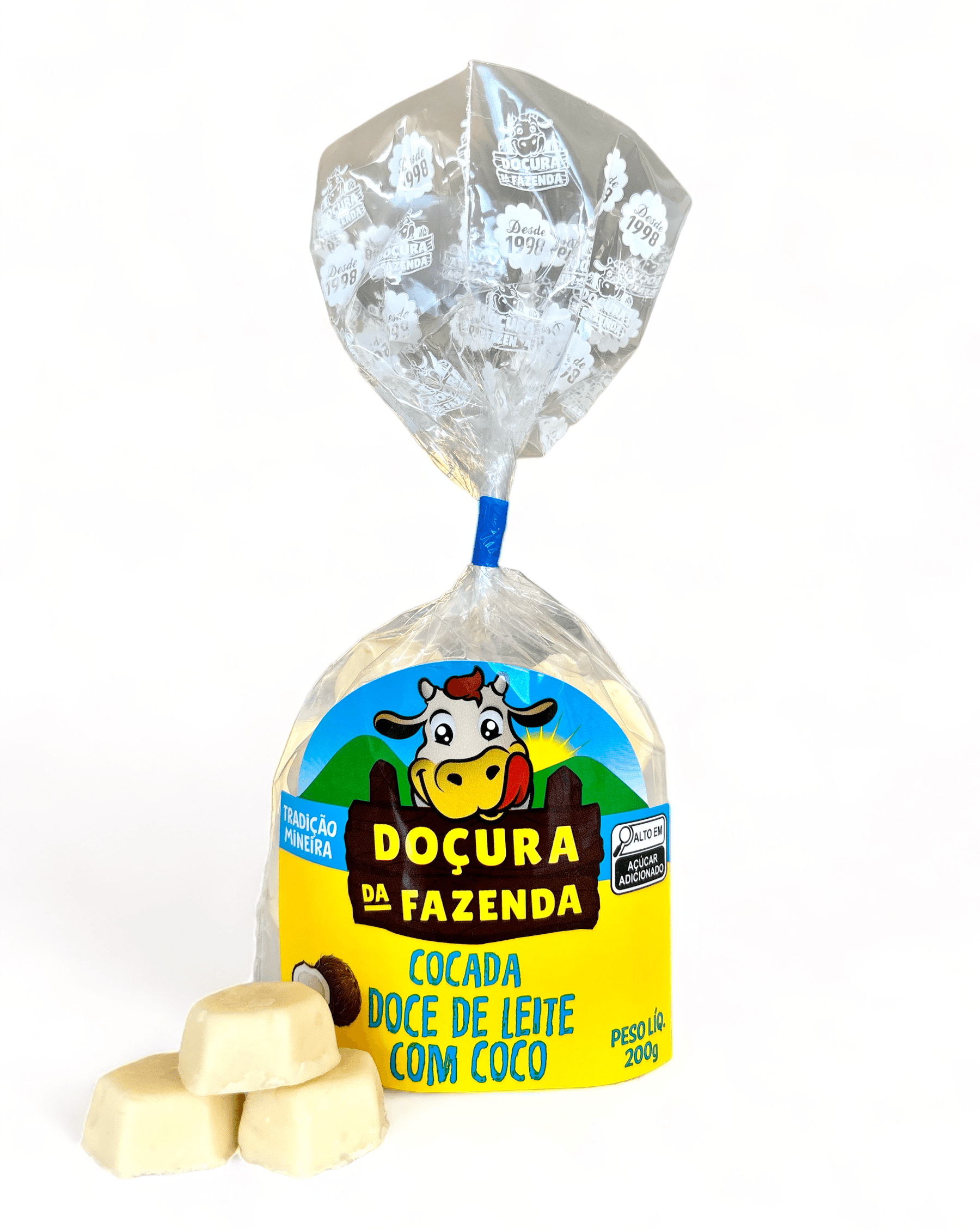 Cocada - Doce de Leite com Coco - Saquinho 200g