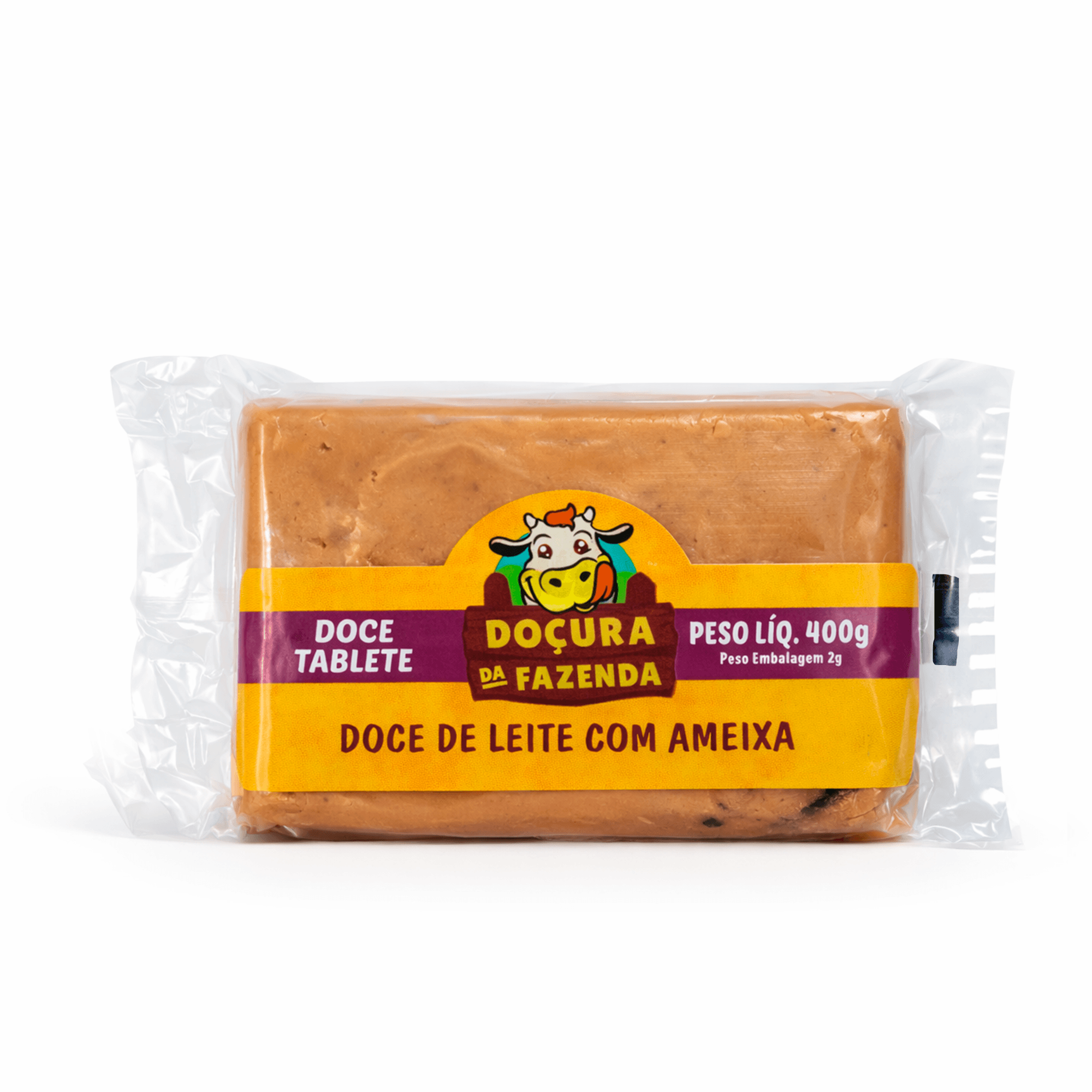 Doce de Leite com Ameixa - Barra 400g