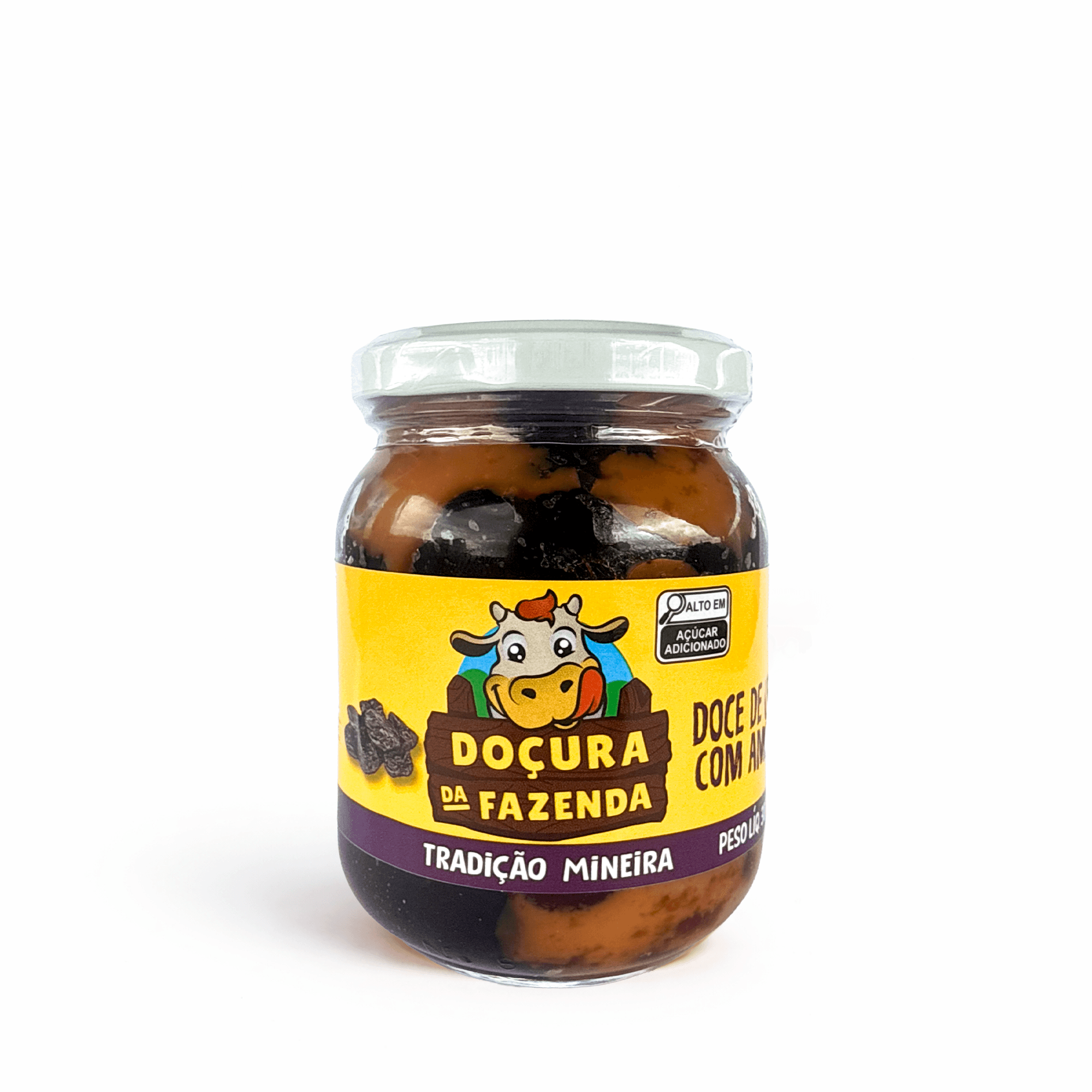 Doce de Leite com Ameixa - Pastoso 300g