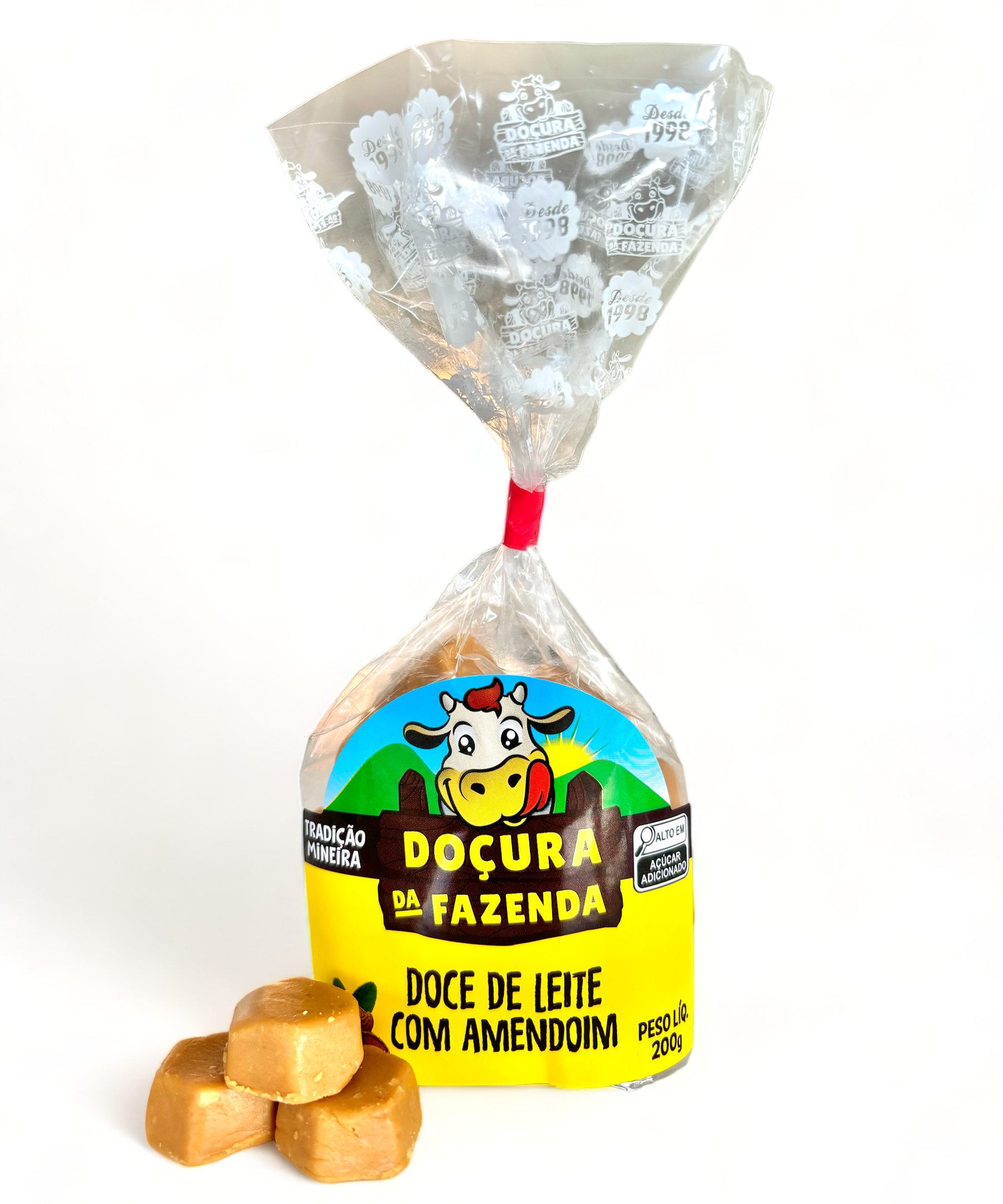 Doce de Leite com Amendoim - Saquinho 200g