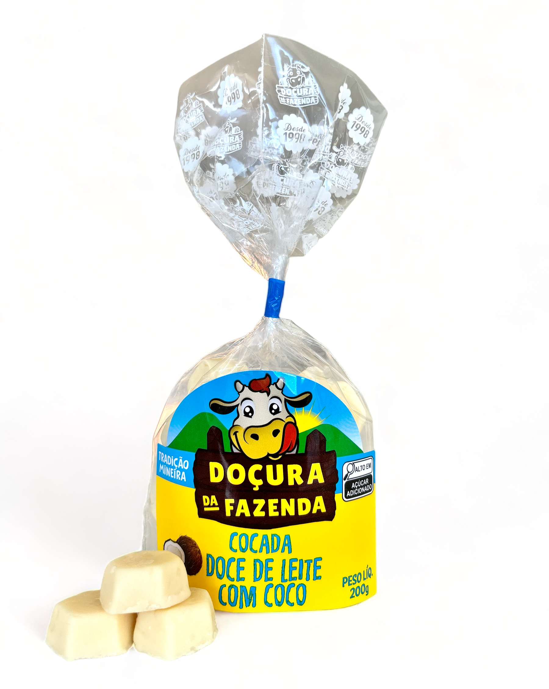 Cocada - Doce de Leite com Coco - Saquinho 200g