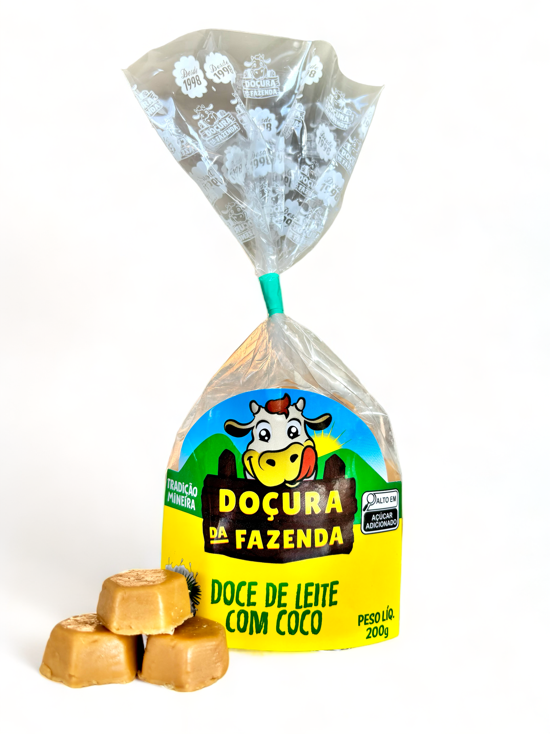 Doce de Leite com Coco - Saquinho 200g