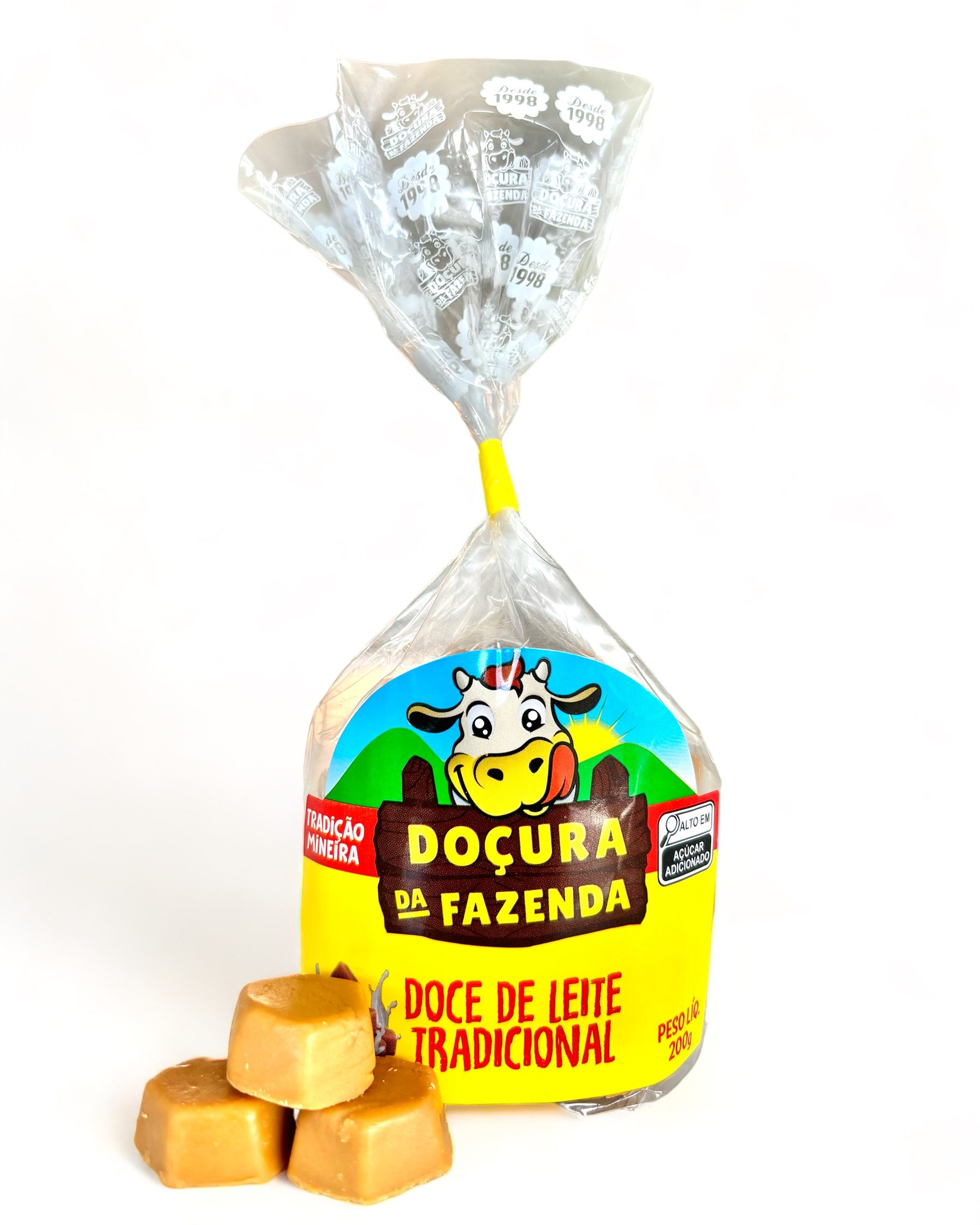 DOCE DE LEITE TRADICIONAL EM SAQUINHO 200G
