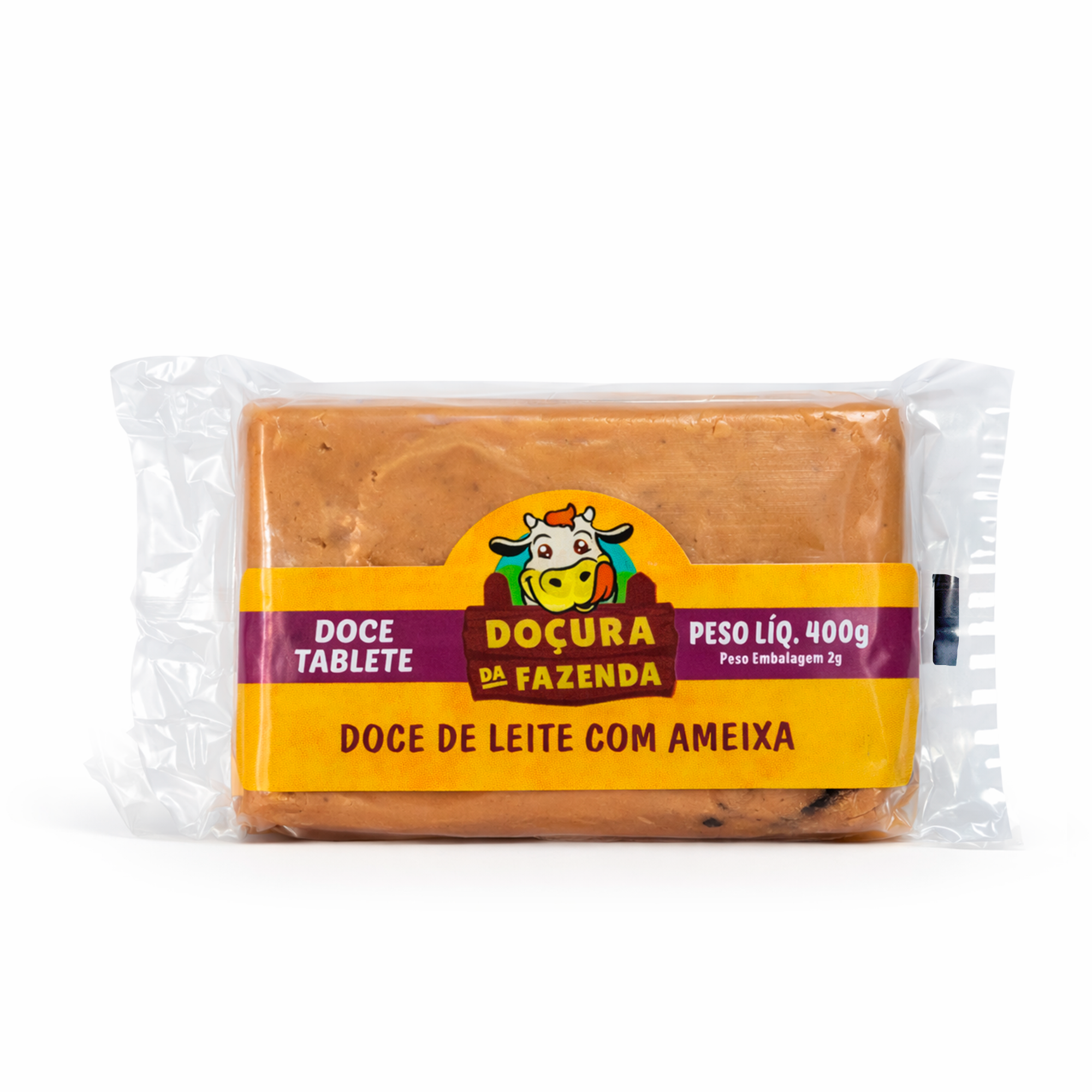 Doce de Leite com Ameixa - Barra 400g