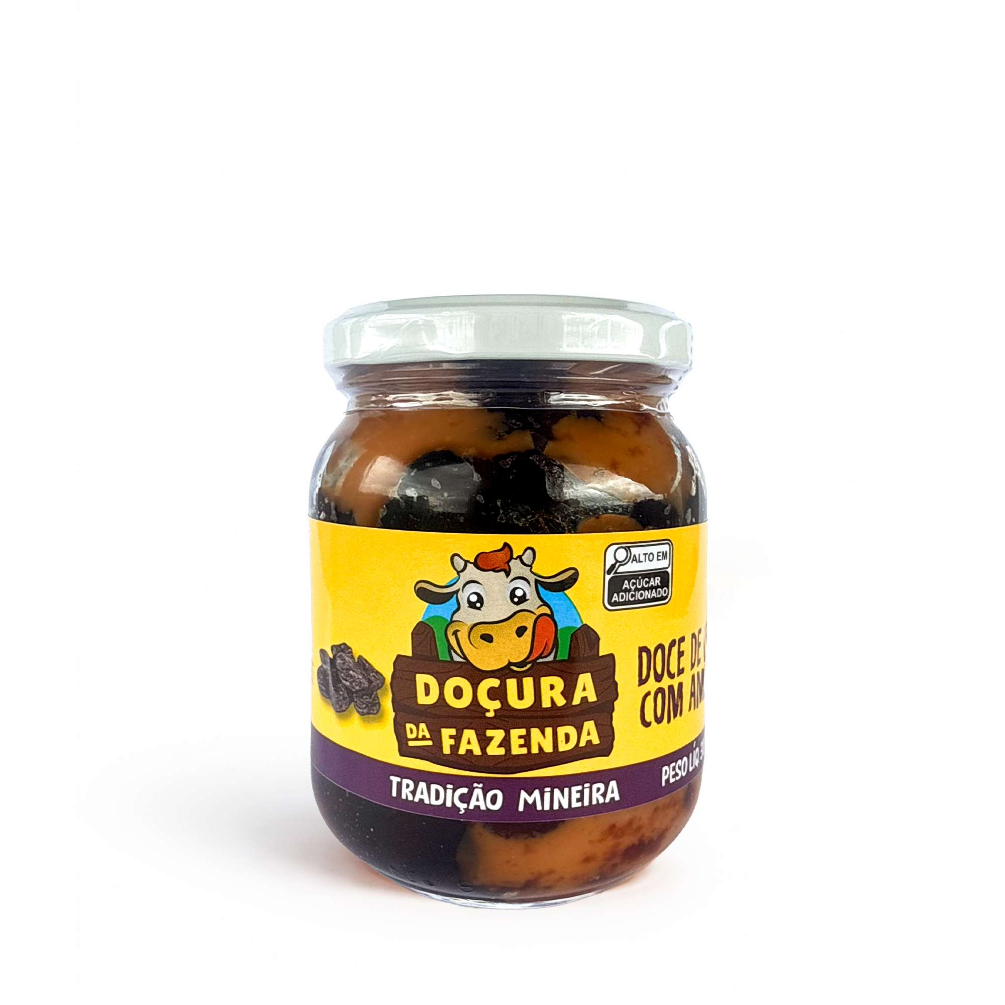 Doce de Leite com Ameixa - Pastoso 300g